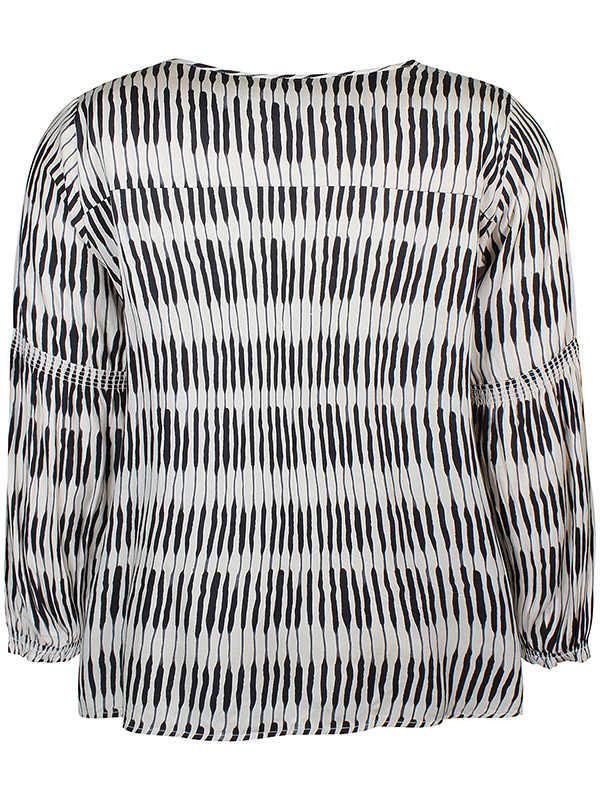 ZH-SISY - Plus Size Bluse fra Zhenzi