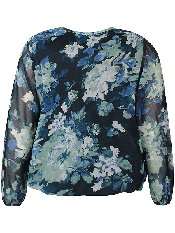 ZH-TOYA - Plus Size Bluse fra Zhenzi