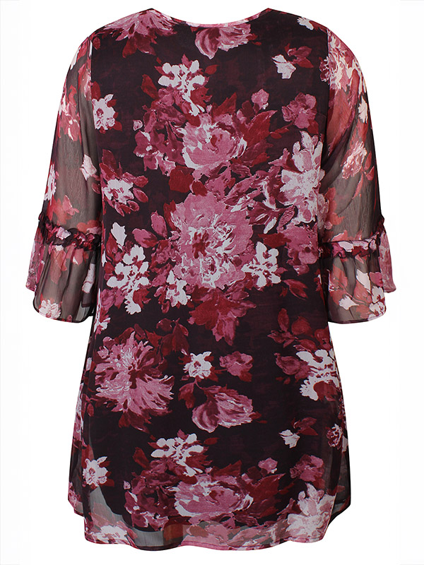 ZH-TOYA - Plus Size Kjole fra Zhenzi