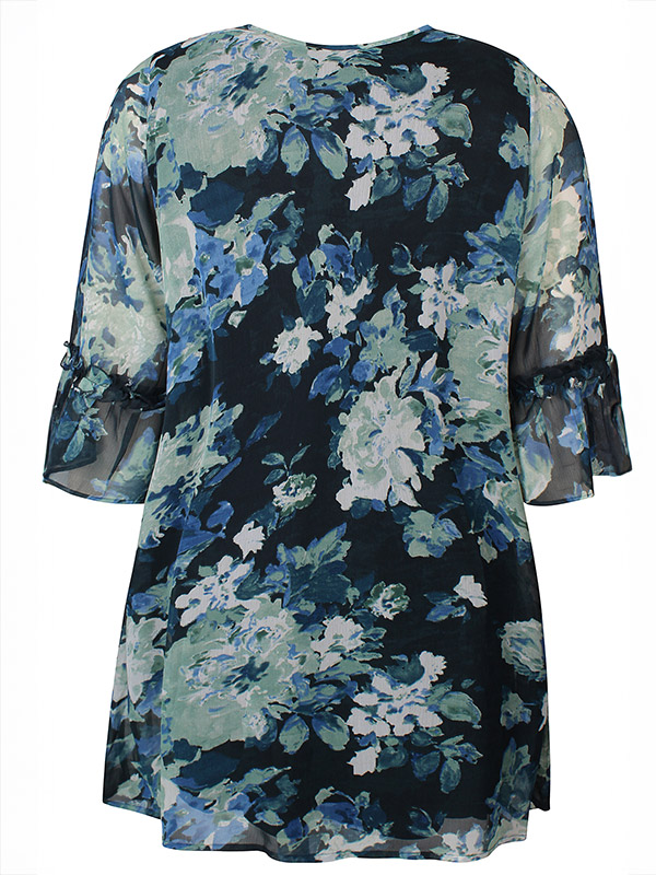 ZH-TOYA - Plus Size Kjole fra Zhenzi
