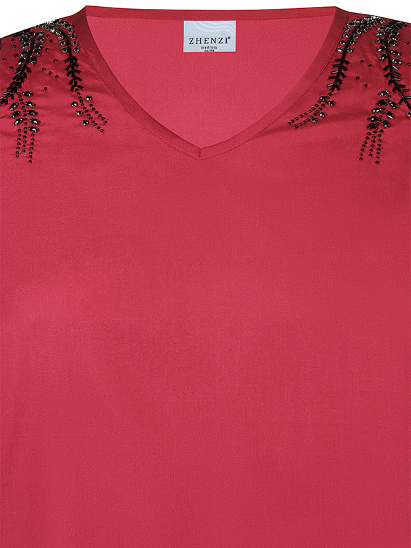 ZH-VADA - Plus Size Bluse fra Zhenzi