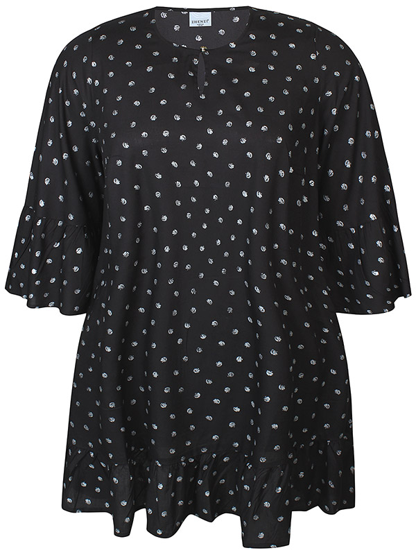 ZH-VELA - Plus Size Tunika fra Zhenzi
