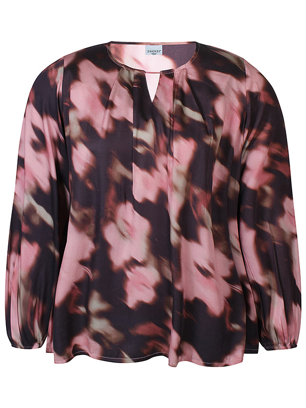 ZH-VERA - Plus Size Bluse fra Zhenzi