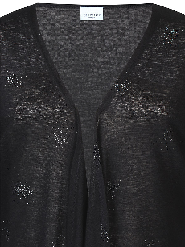 ZH-AGAR - Plus Size Cardigan fra Zhenzi