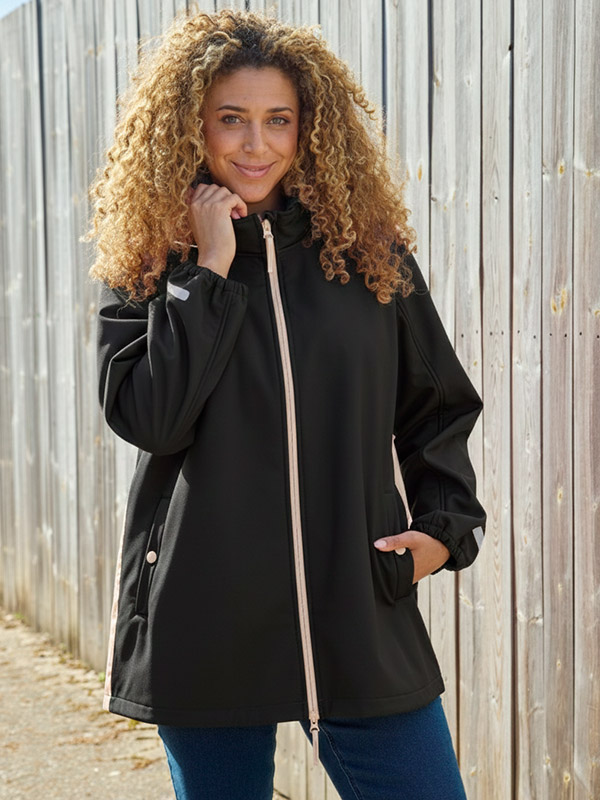 ZH-DELLA - Plus Size Jakke fra Zhenzi