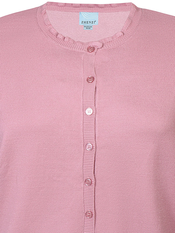 ZH-KOGLE - Plus Size Cardigan fra Zhenzi