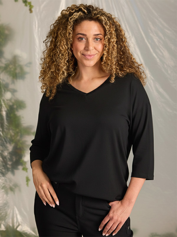 ZH-ALBERTA - Plus Size Bluse fra Zhenzi