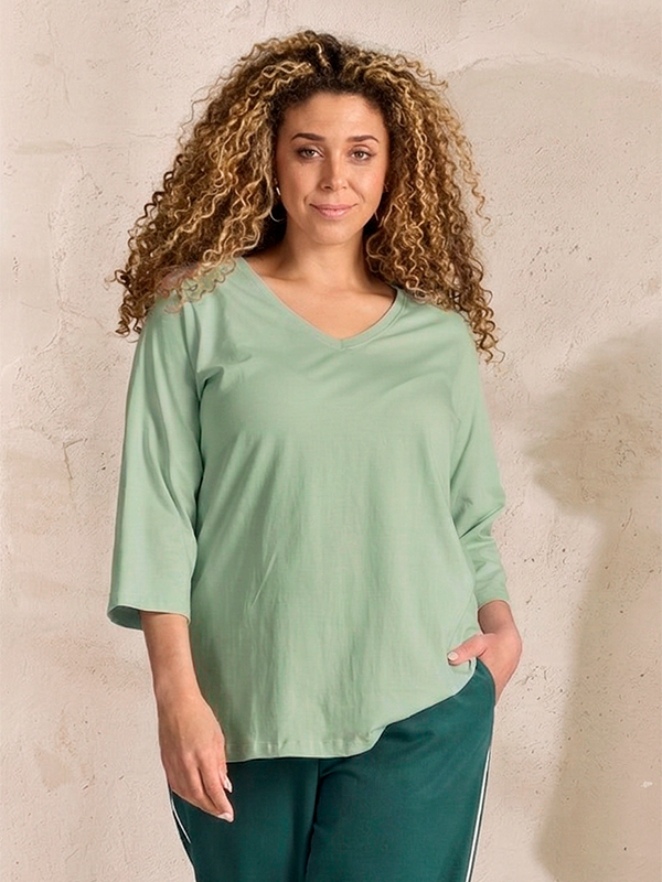 ZH-ALBERTA - Plus Size T-shirt fra Zhenzi