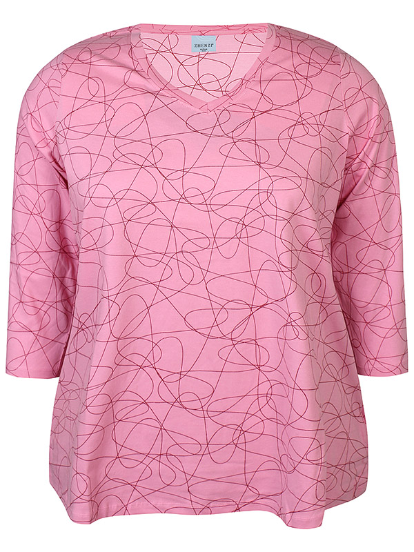 ZH-ALBERTA - Plus Size Bluse fra Zhenzi