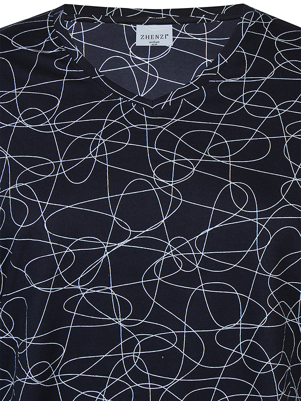 ZH-ALBERTA - Plus Size Bluse fra Zhenzi