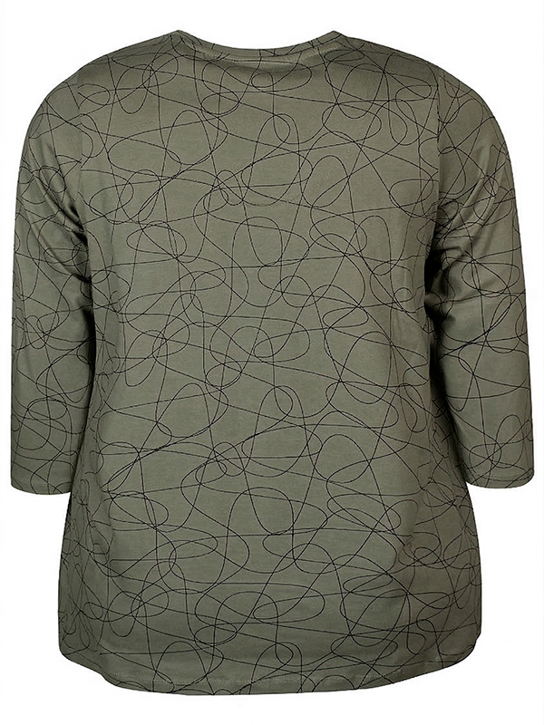 ZH-ALBERTA - Plus Size Bluse fra Zhenzi