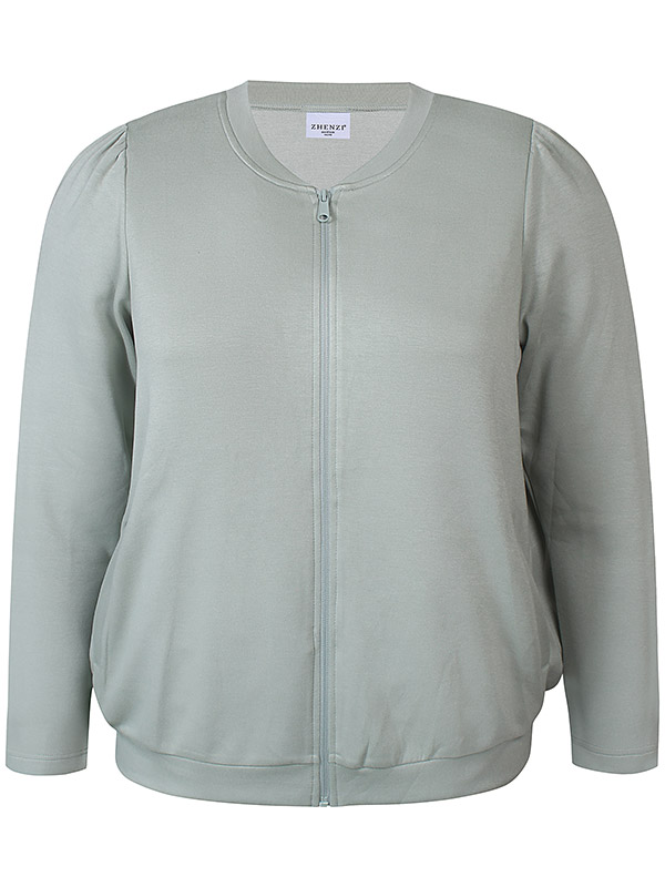 ZH-MYA - Plus Size Cardigan fra Zhenzi