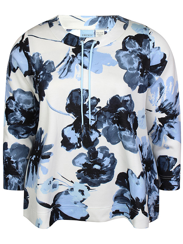 ZH-MYA - Plus Size Bluse fra Zhenzi