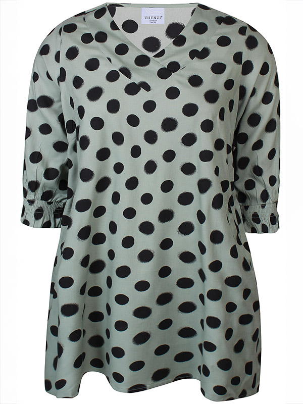ZH-ALORA - Plus Size Tunika fra Zhenzi