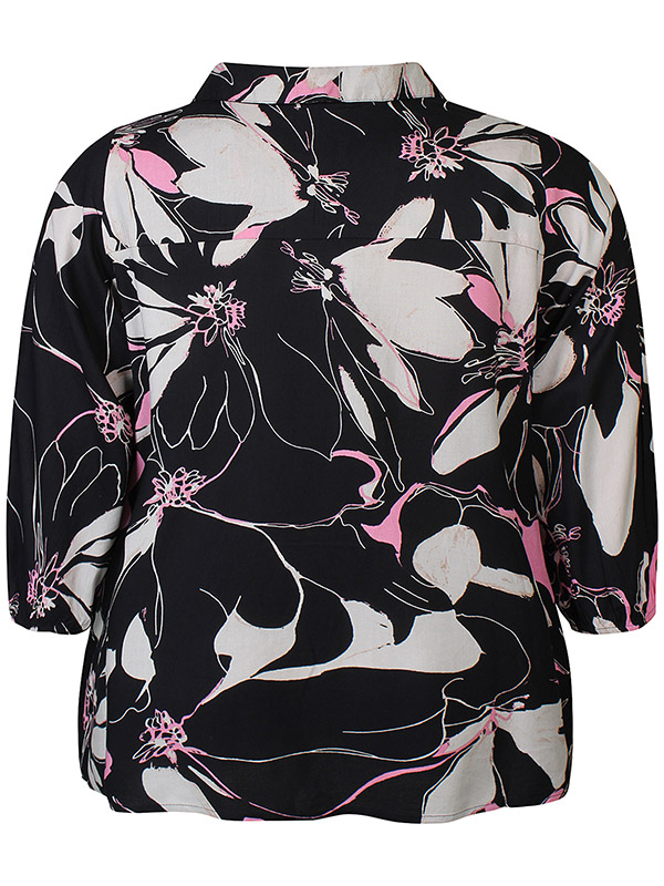 ZH-AMAYA - Plus Size Bluse fra Zhenzi