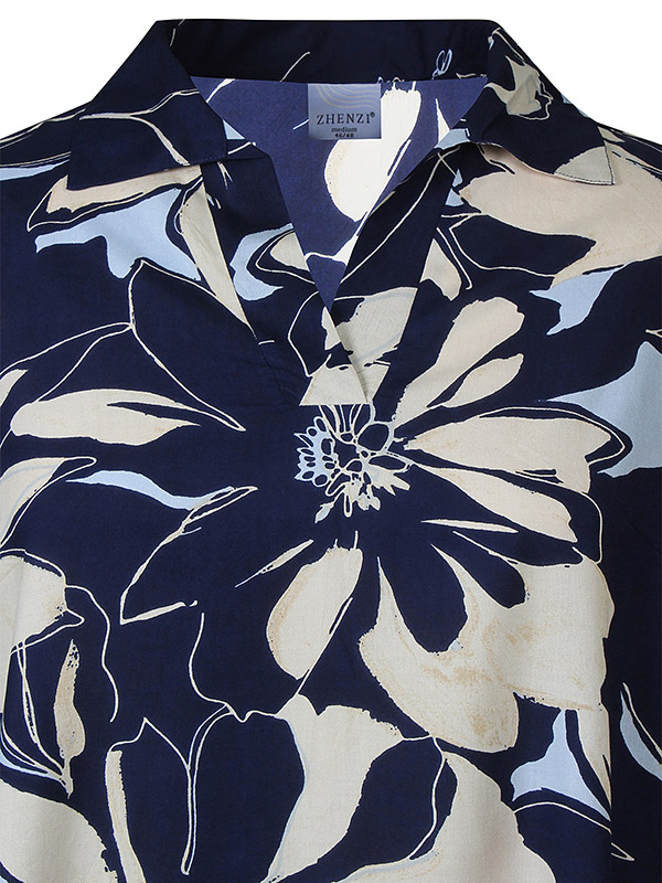 ZH-AMAYA - Plus Size Bluse fra Zhenzi