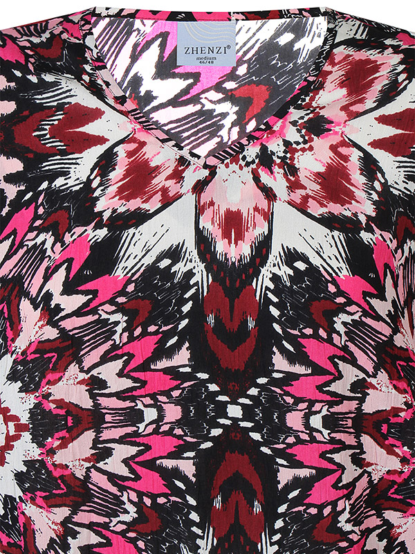 ZH-ANAIS - Plus Size Bluse fra Zhenzi