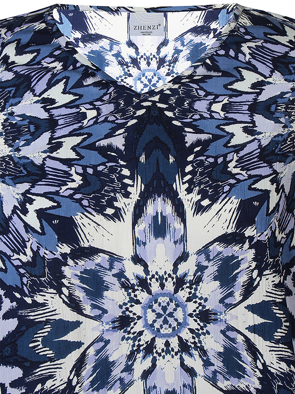 ZH-ANAIS - Plus Size Bluse fra Zhenzi