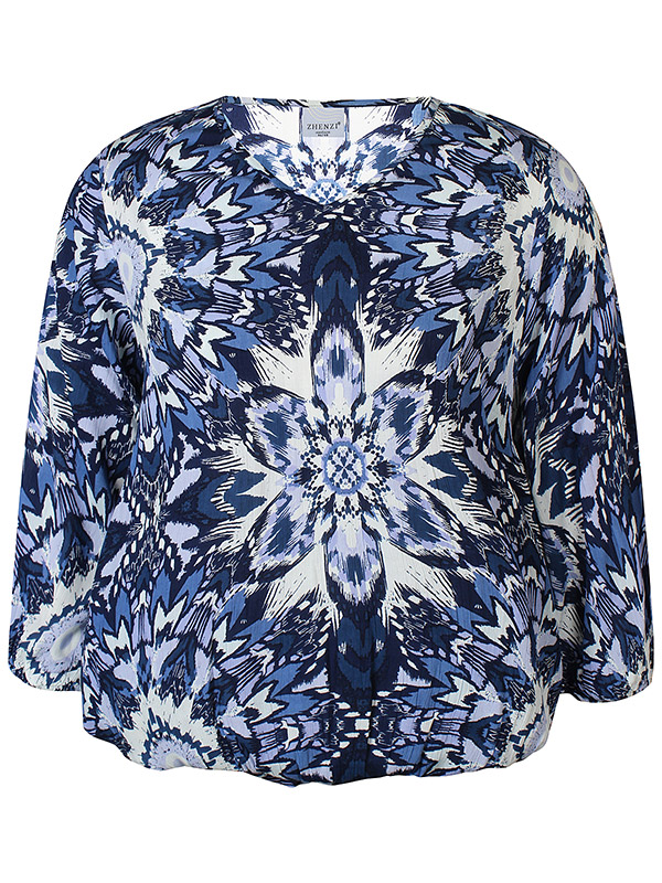 ZH-ANAIS - Plus Size Bluse fra Zhenzi