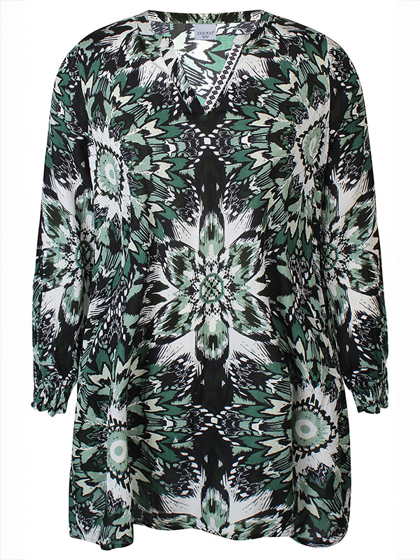 ZH-ANAIS - Plus Size Tunika fra Zhenzi