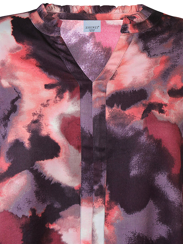 ZH-ANIKA - Plus Size Bluse fra Zhenzi
