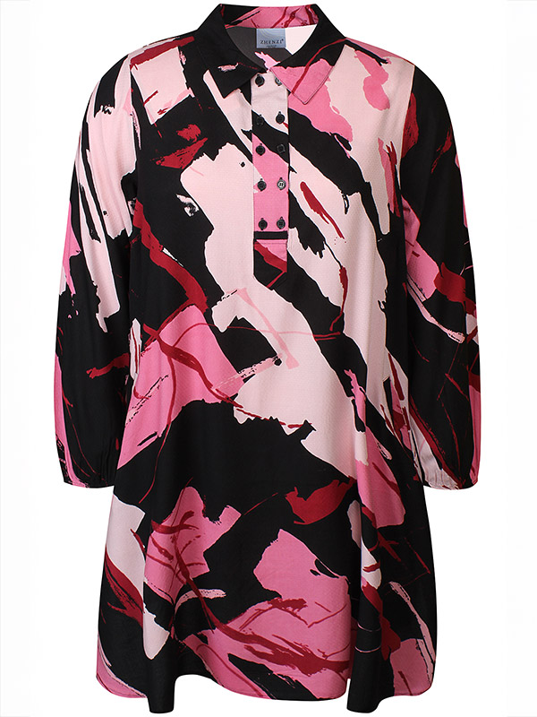 ZH-ANITY - Plus Size Kjole fra Zhenzi