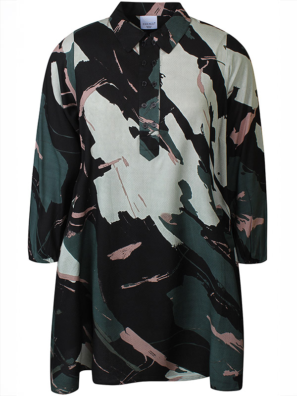 ZH-ANITY - Plus Size Kjole fra Zhenzi