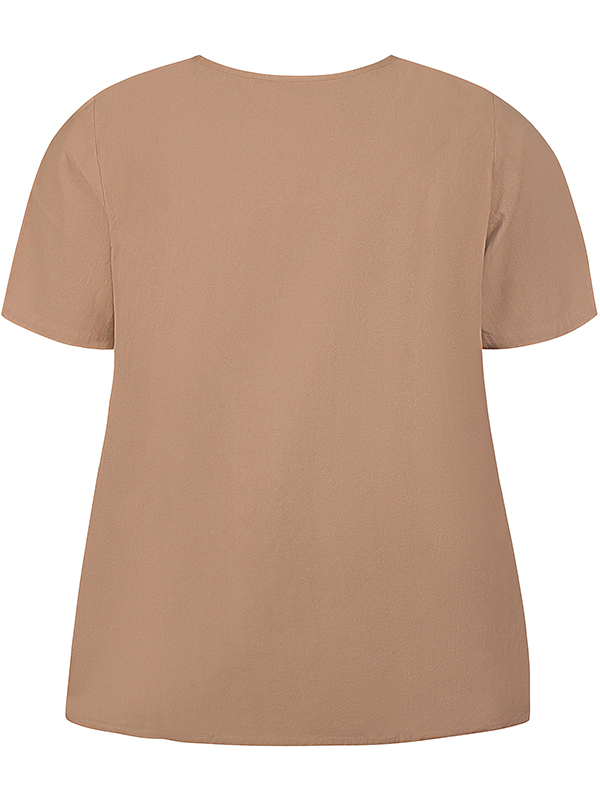 ZH-AMIN - Plus Size T-skjorte fra Zhenzi