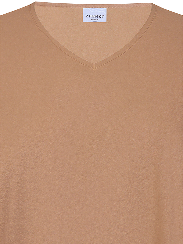 ZH-AMIN - Plus Size T-skjorte fra Zhenzi