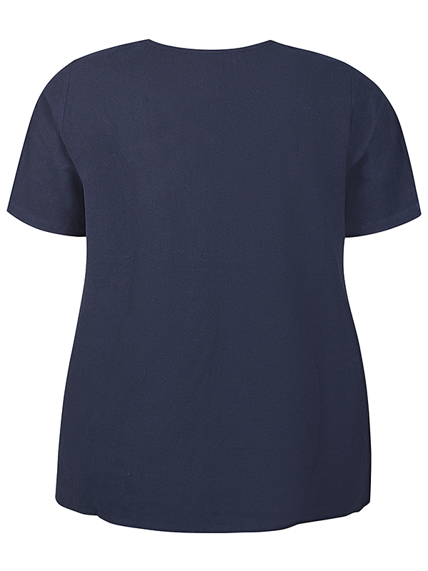 ZH-AMIN - Plus Size T-skjorte fra Zhenzi