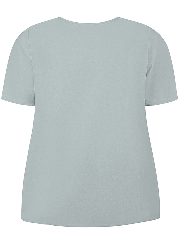 ZH-AMIN - Plus Size T-skjorte fra Zhenzi