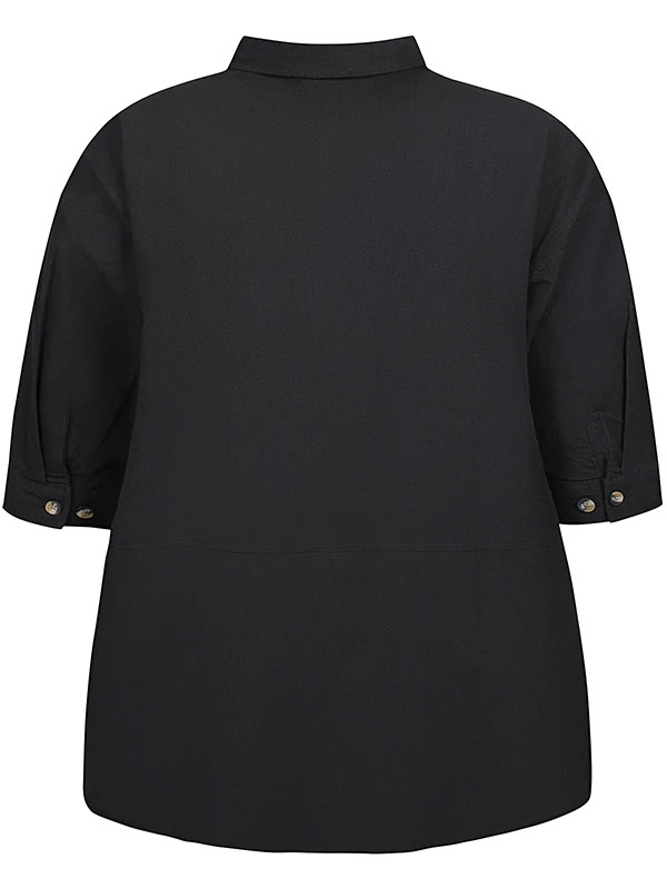 ZH-AMIN - Plus Size Skjorte fra Zhenzi