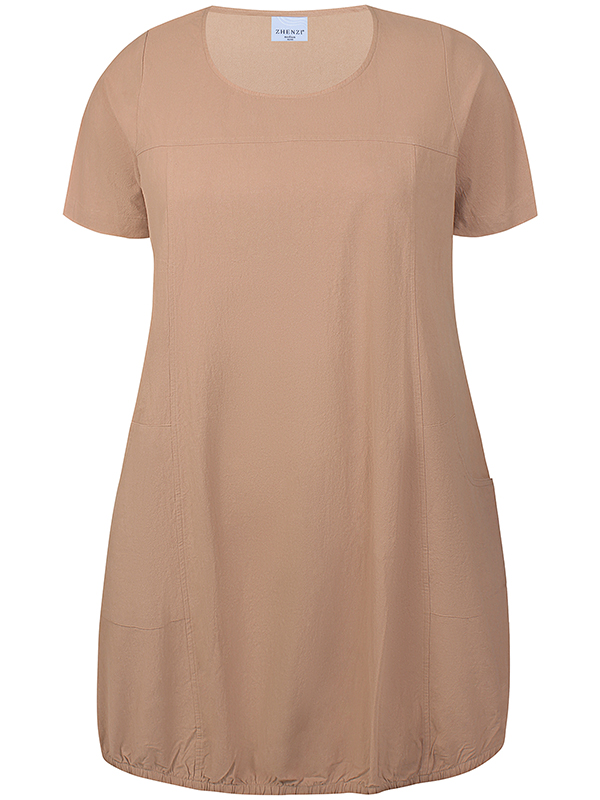 ZH-AMIN - Plus Size Kjole fra Zhenzi