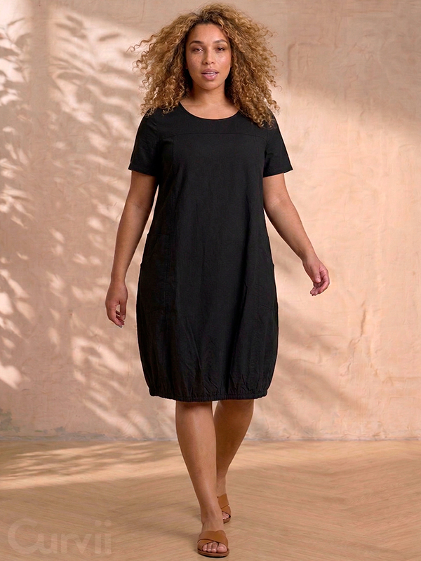 ZH-AMIN - Plus Size Kjole fra Zhenzi