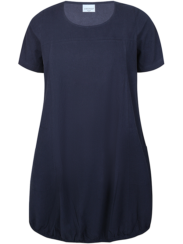 ZH-AMIN - Plus Size Kjole fra Zhenzi