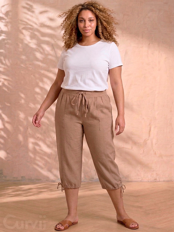 ZH-AMIN - Plus Size Bukser fra Zhenzi