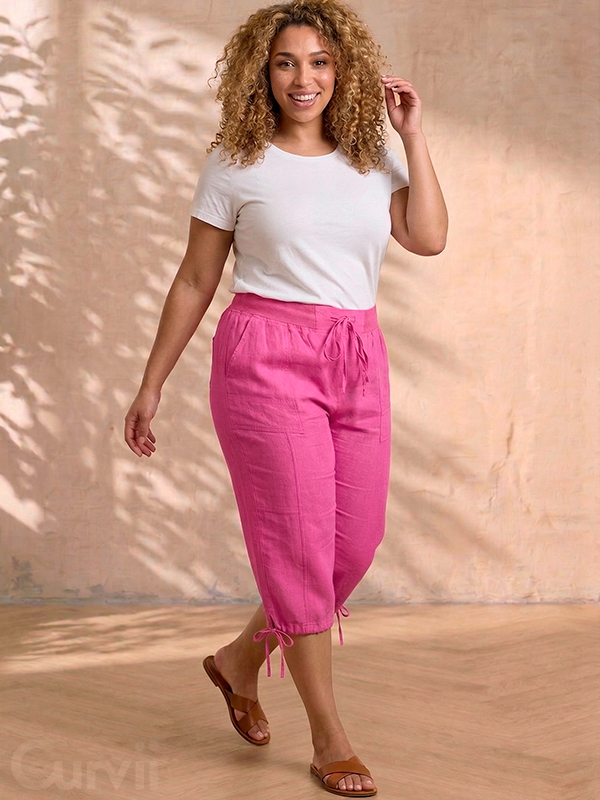 ZH-AMIN - Plus Size Bukser fra Zhenzi