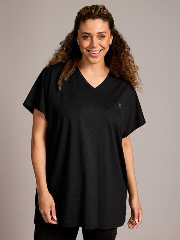 ZH-ANNIE - Plus Size T-shirt fra Zhenzi