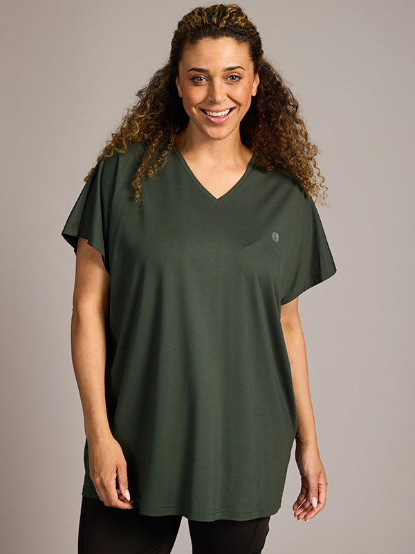 ZH-ANNIE - Plus Size T-shirt fra Zhenzi