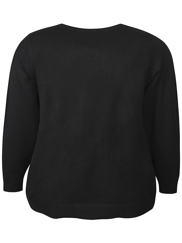 ZH-ELGA - Plus Size Genser fra Zhenzi