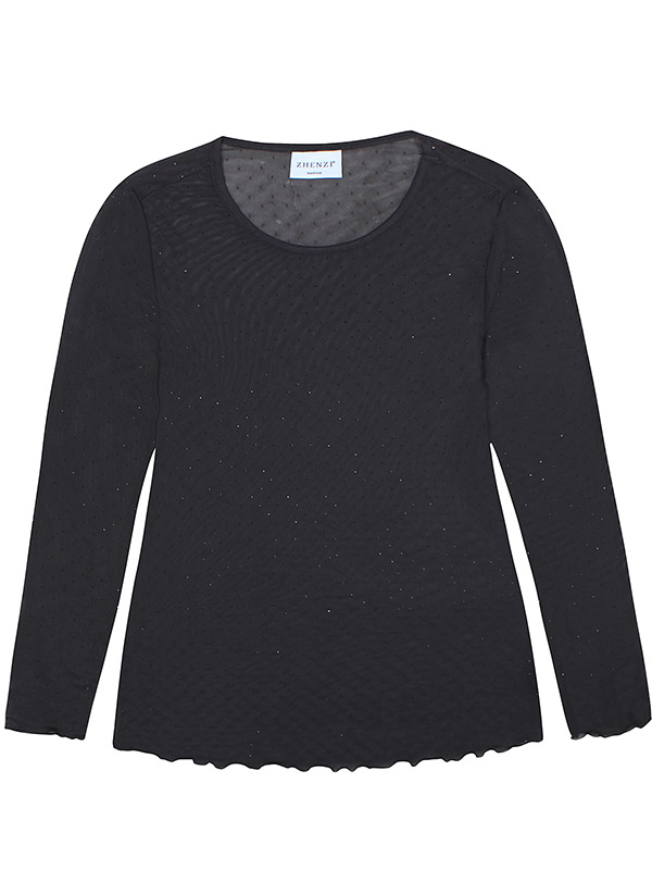 ZH-TIRI - Plus Size Bluse fra Zhenzi