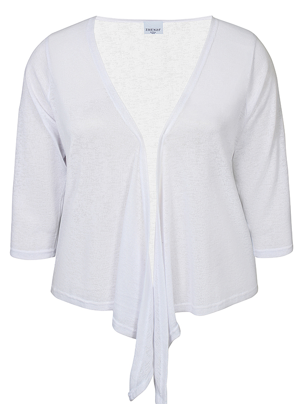 ZH-AGAR - Plus Size Cardigan fra Zhenzi
