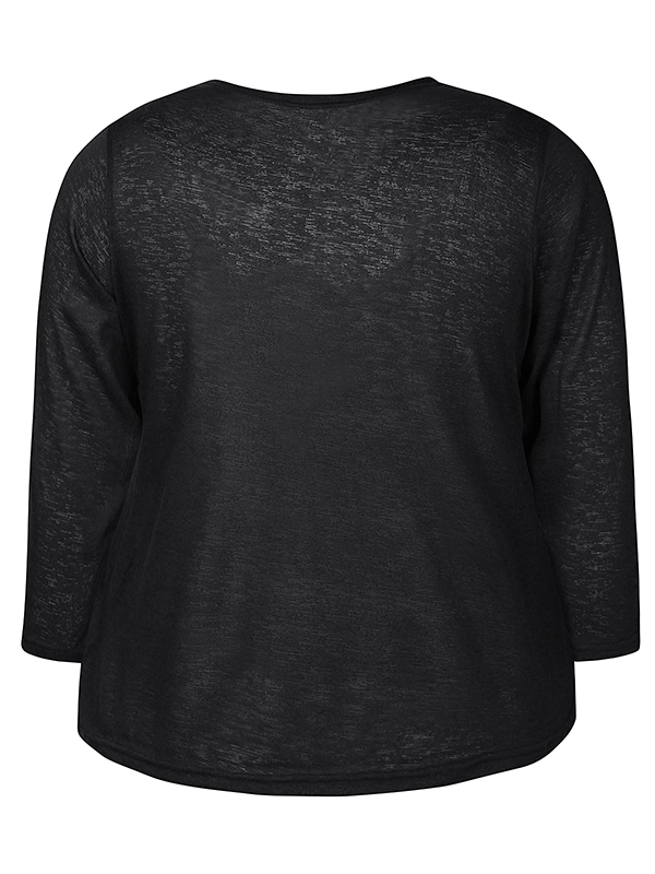 ZH-AGAR - Plus Size Cardigan fra Zhenzi