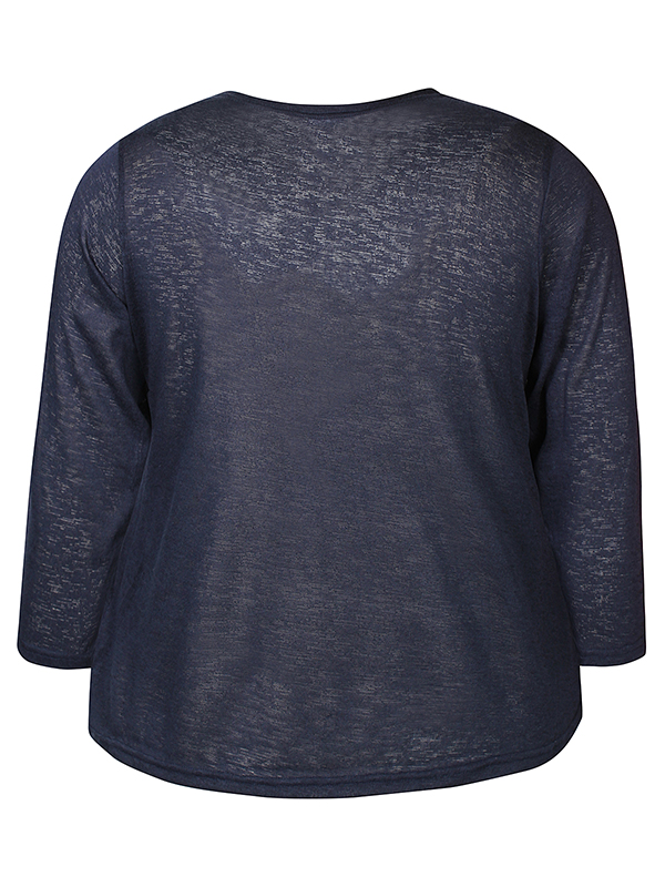 ZH-AGAR - Plus Size Cardigan fra Zhenzi