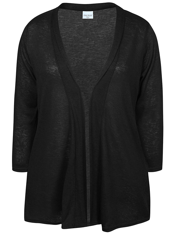 ZH-AGAR - Plus Size Cardigan fra Zhenzi