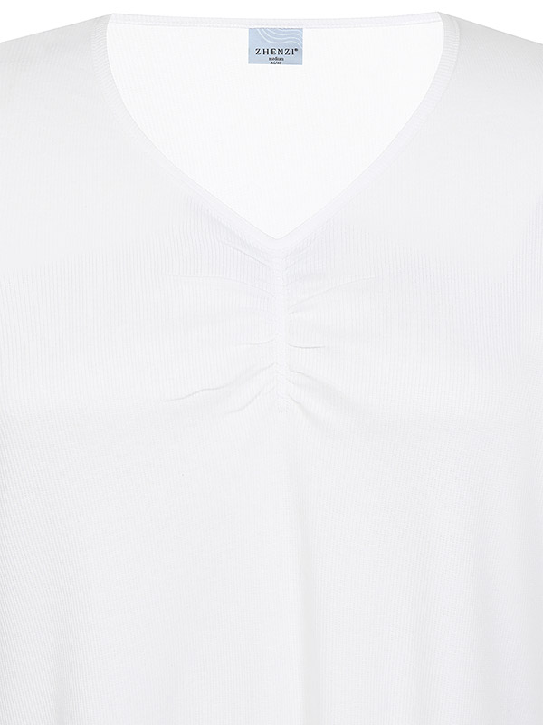 ZH-LARA - Plus Size T-shirt fra Zhenzi