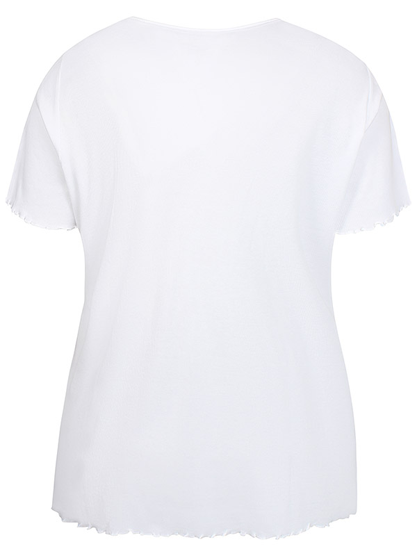 ZH-LARA - Plus Size T-shirt fra Zhenzi