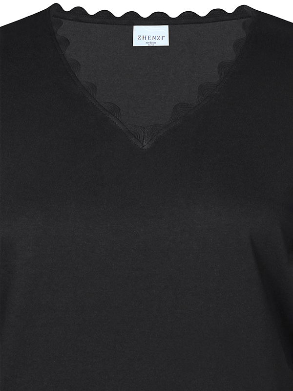 ZH-CARLA - Plus Size Bluse fra Zhenzi