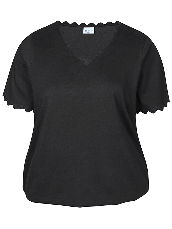 ZH-CARLA - Plus Size Bluse fra Zhenzi