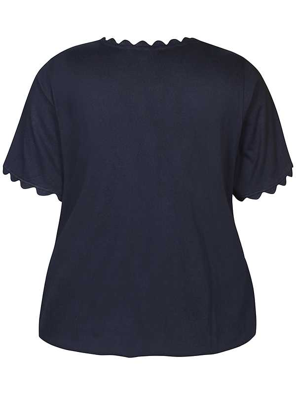 ZH-CARLA - Plus Size Bluse fra Zhenzi